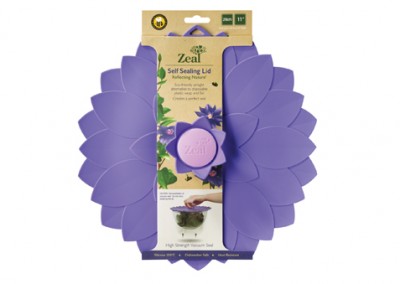 Flower Push to Seal Lid